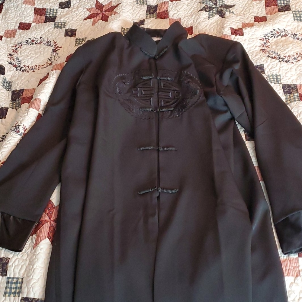 Black Japanese Robe